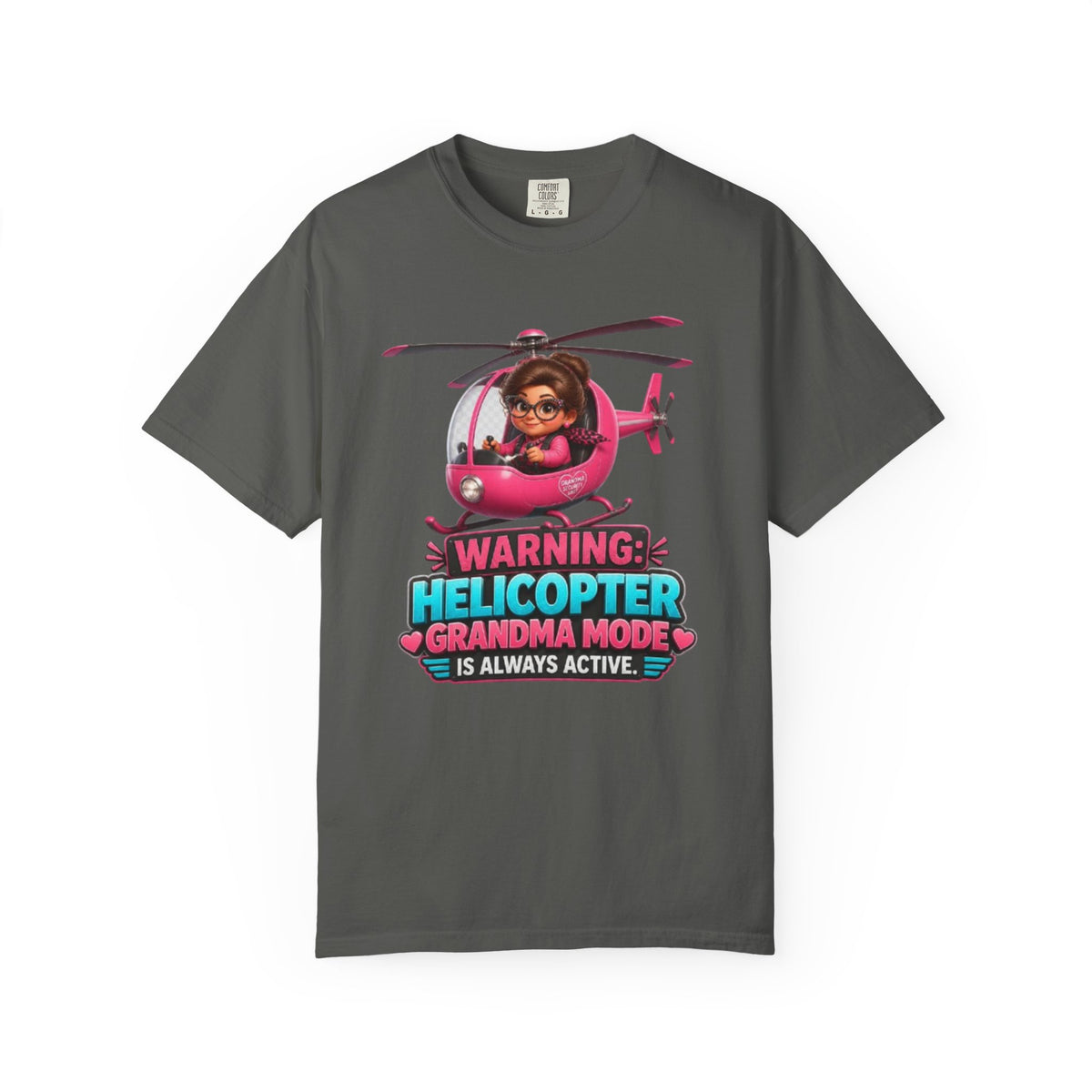 Helicopter Grandma T Shirt Warning Helicopter Grandma Mode Is Always Active