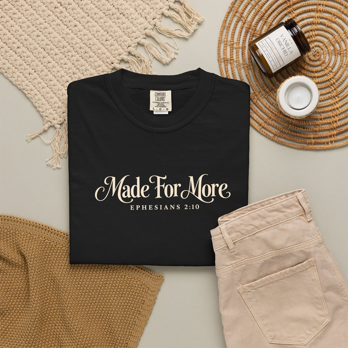 Made For More T Shirt Christian Faith Graphic Tee Ephesians 2:10