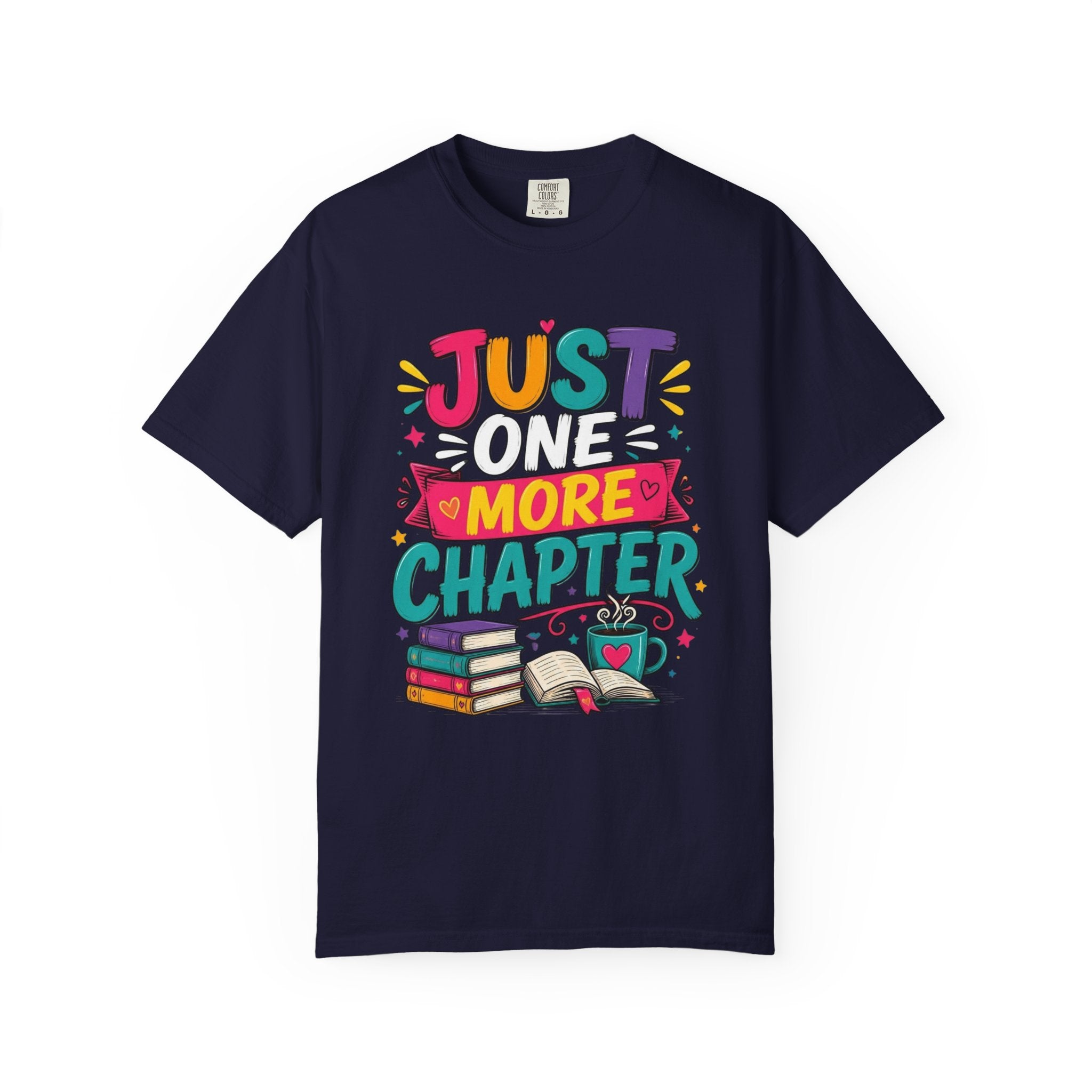 T-Shirt  Just One More Chapter Book Lover Graphic Tee