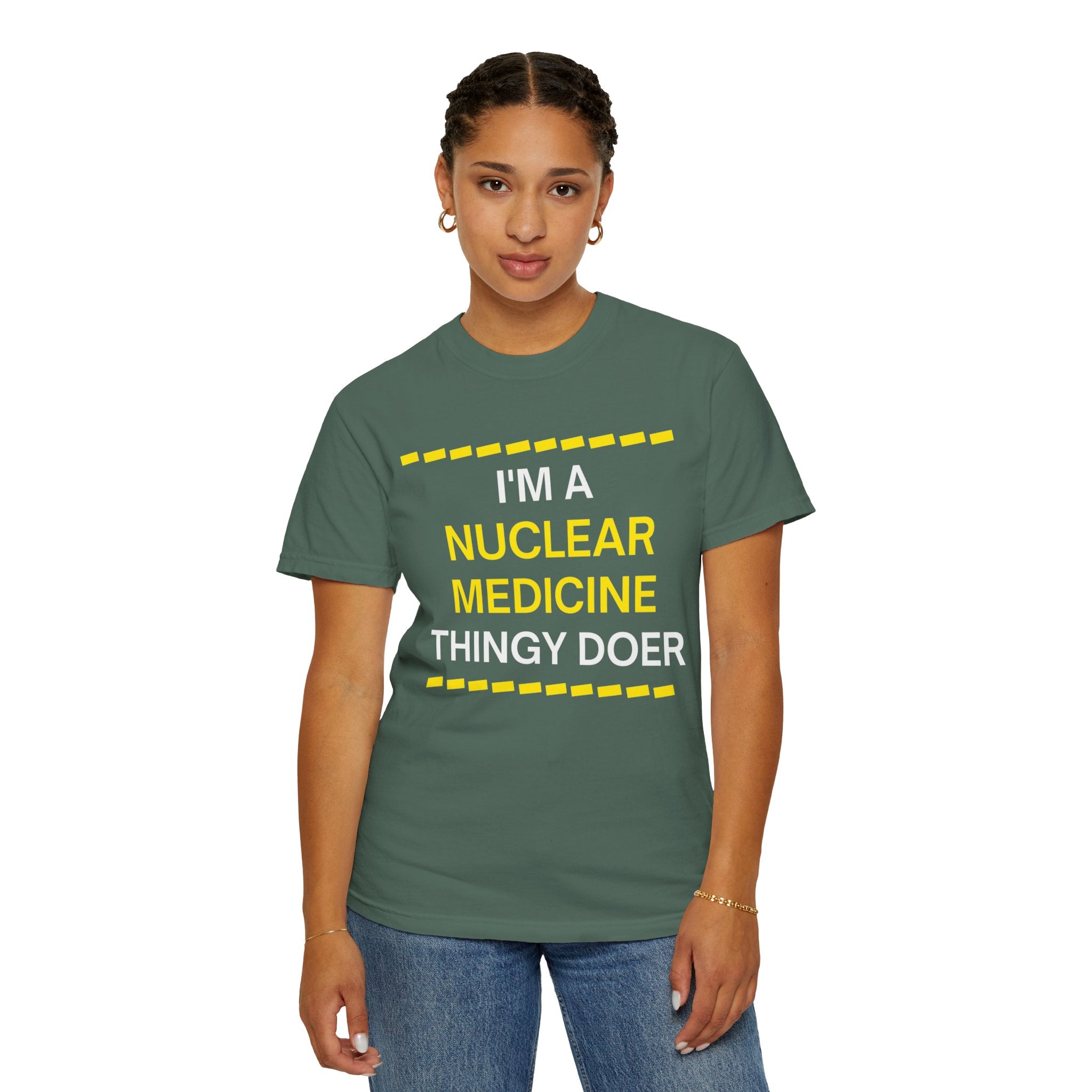 Nuclear Medicine Thingy Doer TShirt Funny Tech Medical Radiology Tee