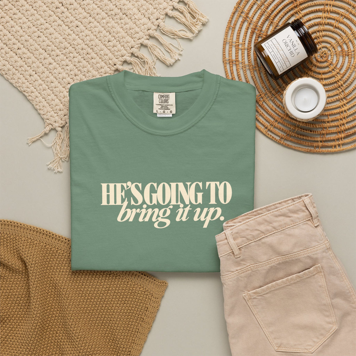 Funny Thanksgiving Couple Shirts, I Was Told Not to Bring It Up Tee, Hes Going to Bring It Up Shirt, His Hers Thanksgiving Tees