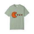 Tee Shirt Thanksgiving Pumpkin Pie Eating Turkey Friends Funny Graphic Tee
