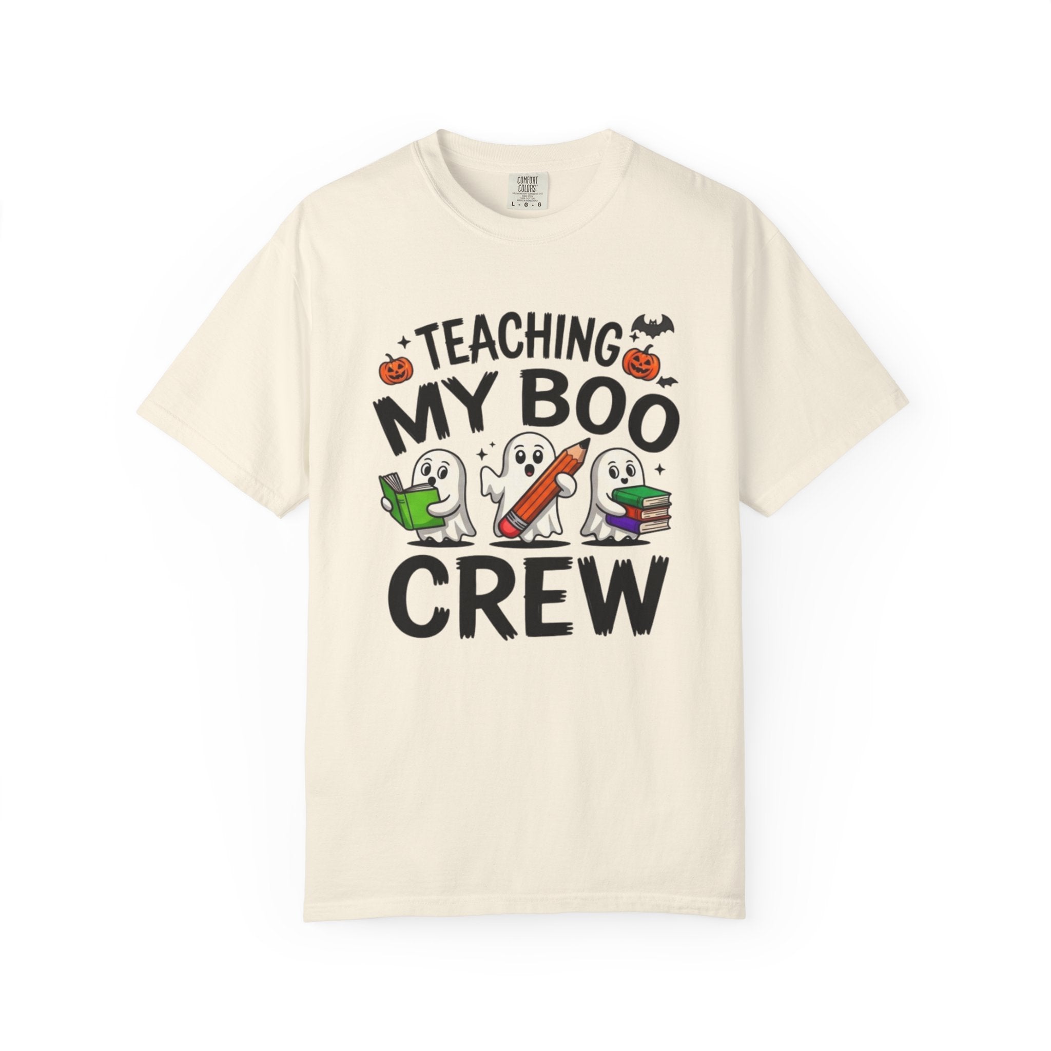 Teaching My Boo Crew T-Shirt Cute Halloween Teacher Tee