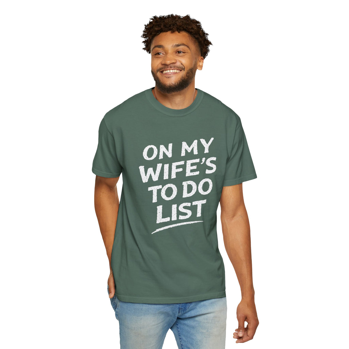 On My Wifes To Do List Tee Shirt