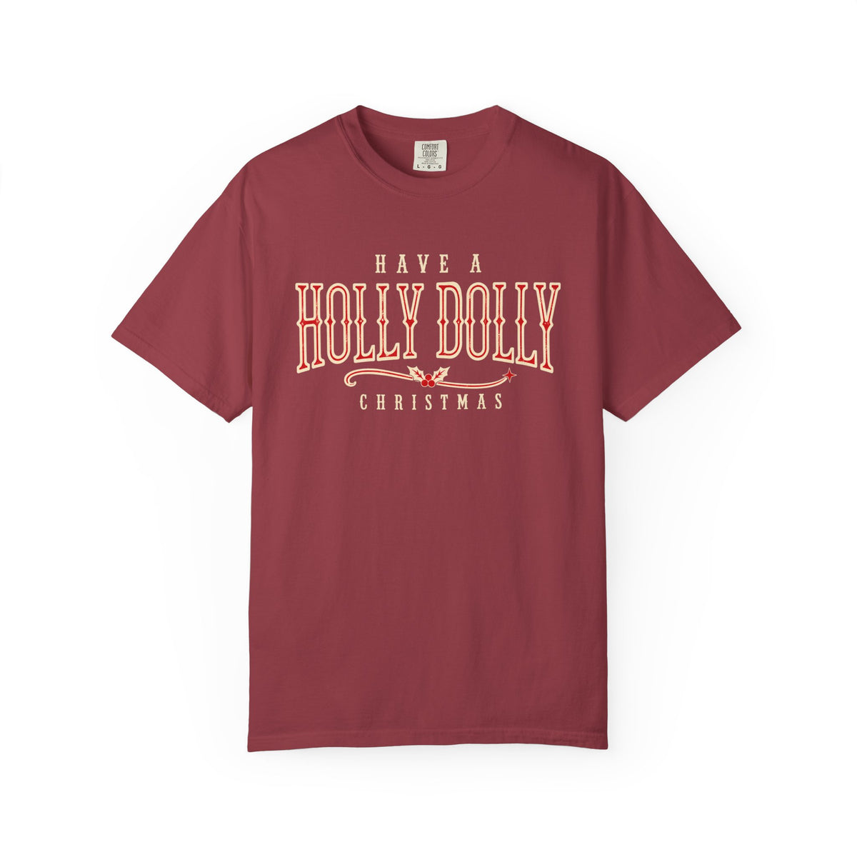 Have a Holly Dolly Christmas Shirt, Western Christmas Tee, Country Christmas Shirt, Retro Holiday T-Shirt, Southern Christmas Gift