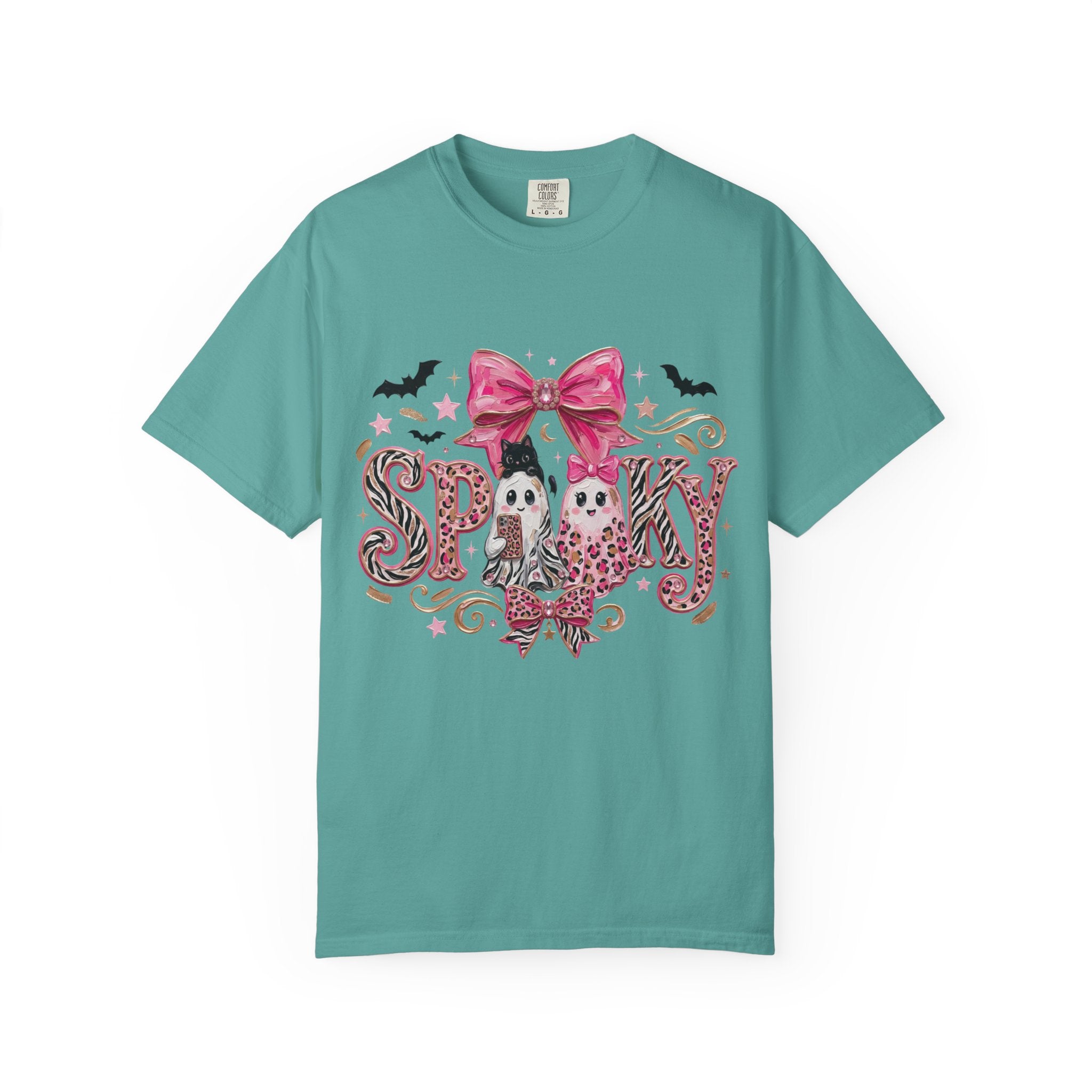 Spooky Pink Skull Tee