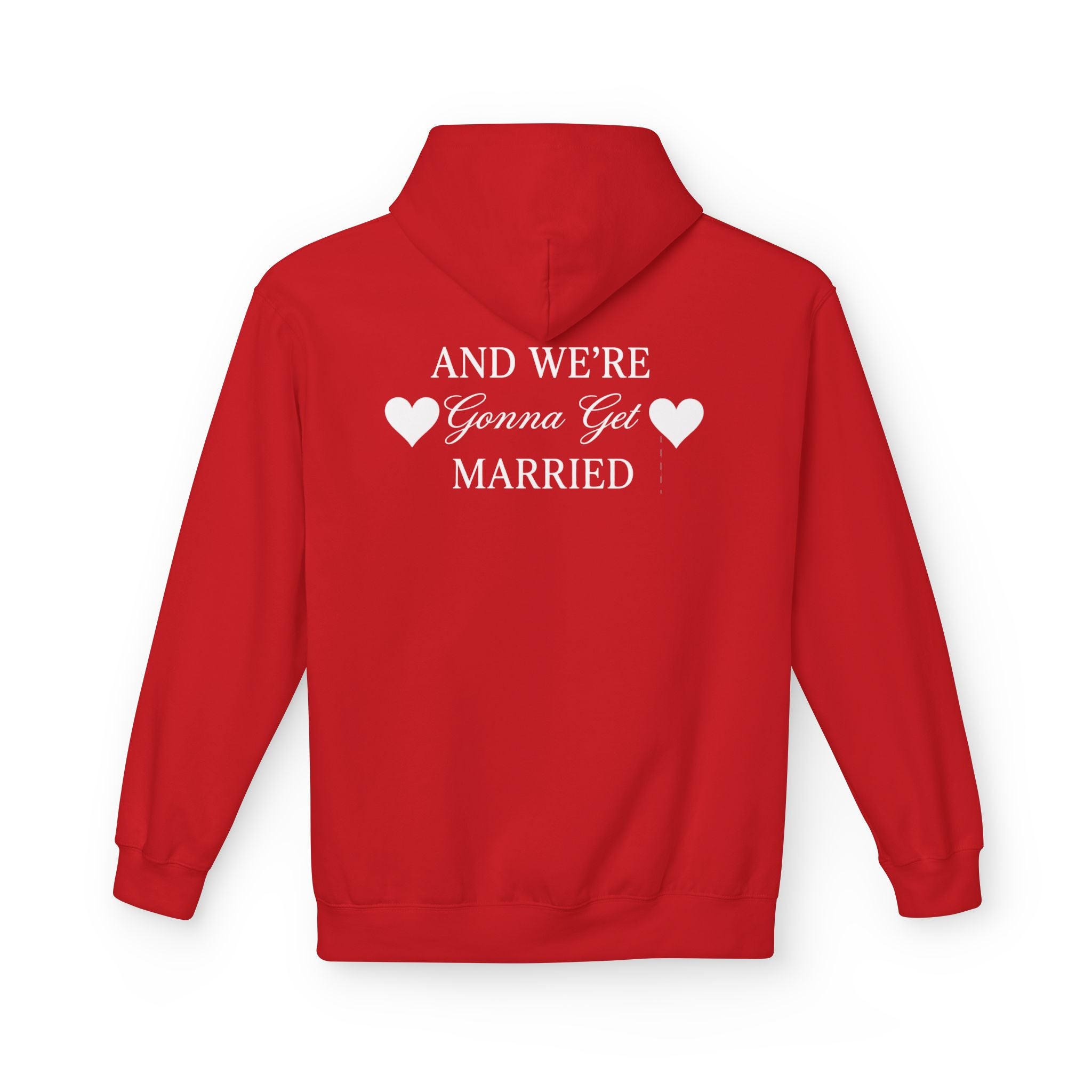 Engaged Couple Hoodie And We're Gonna Get Married Wedding Announcement Pullover