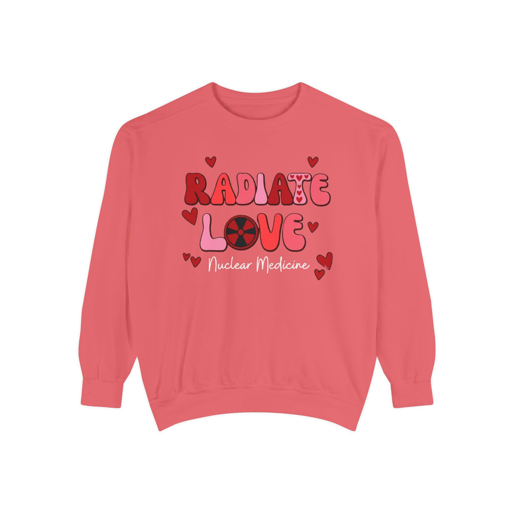 Radiate Love Sweatshirt Nuclear Medicine Crewneck