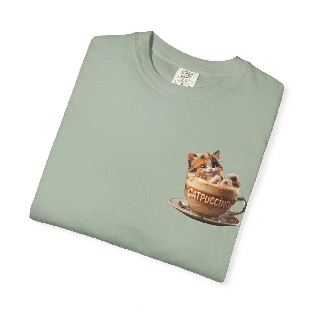 Cat in Cappuccino Cup T Shirt