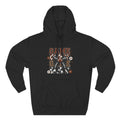 Game Day Football Hoodie Vintage Grunge Helmet Design