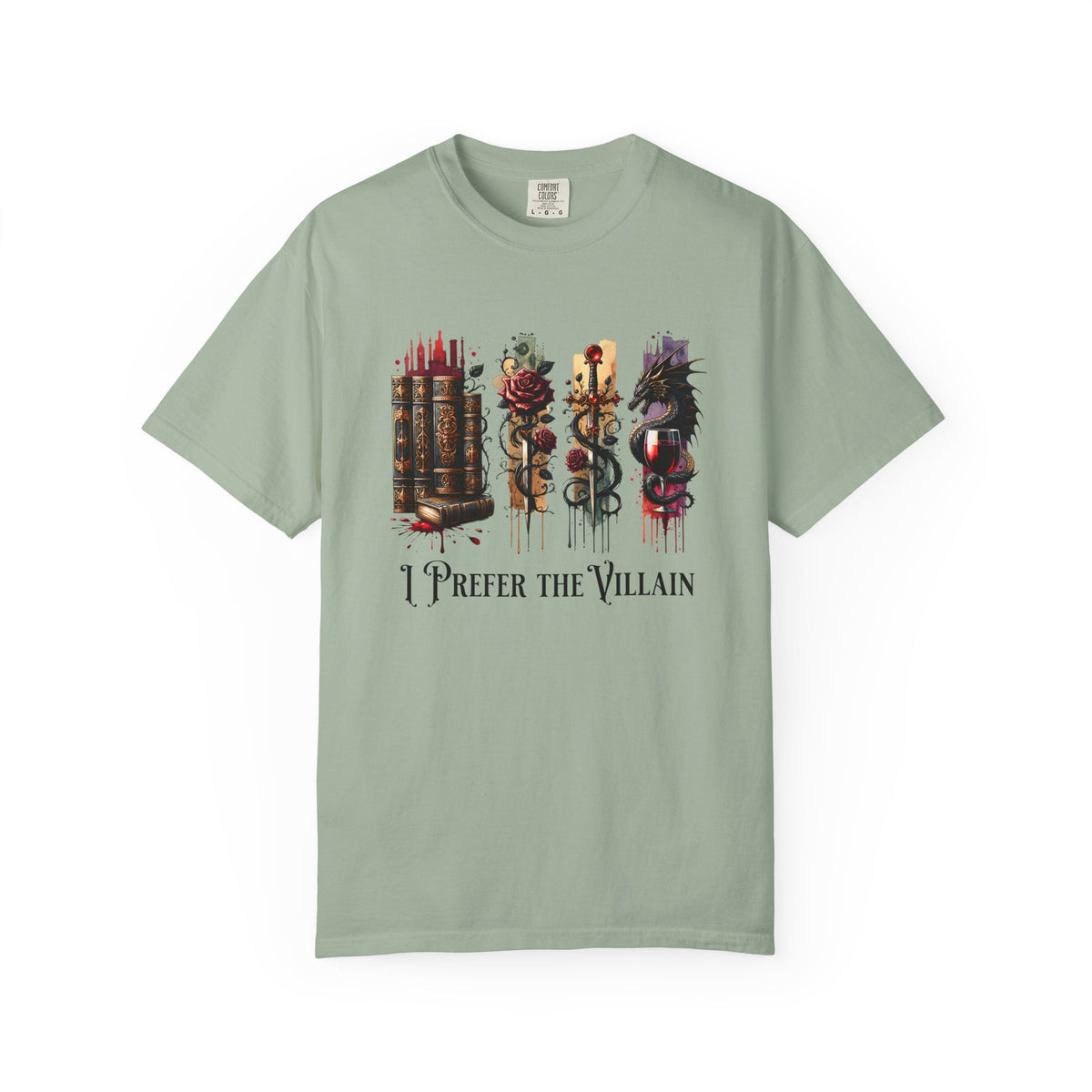 Villainous Icons Graphic T Shirt I Prefer the Villain
