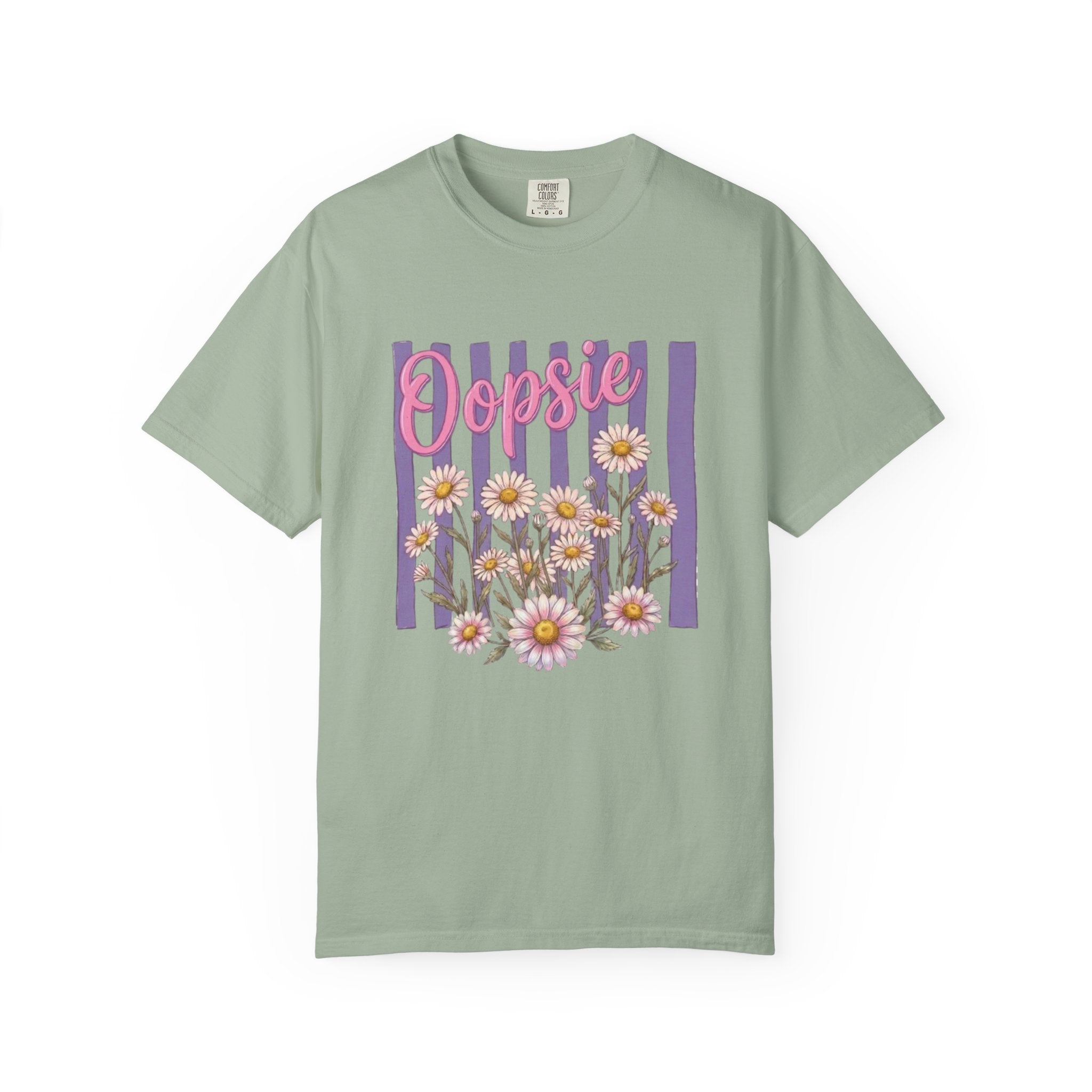 Daisy Striped Oopsie Tee Shirt