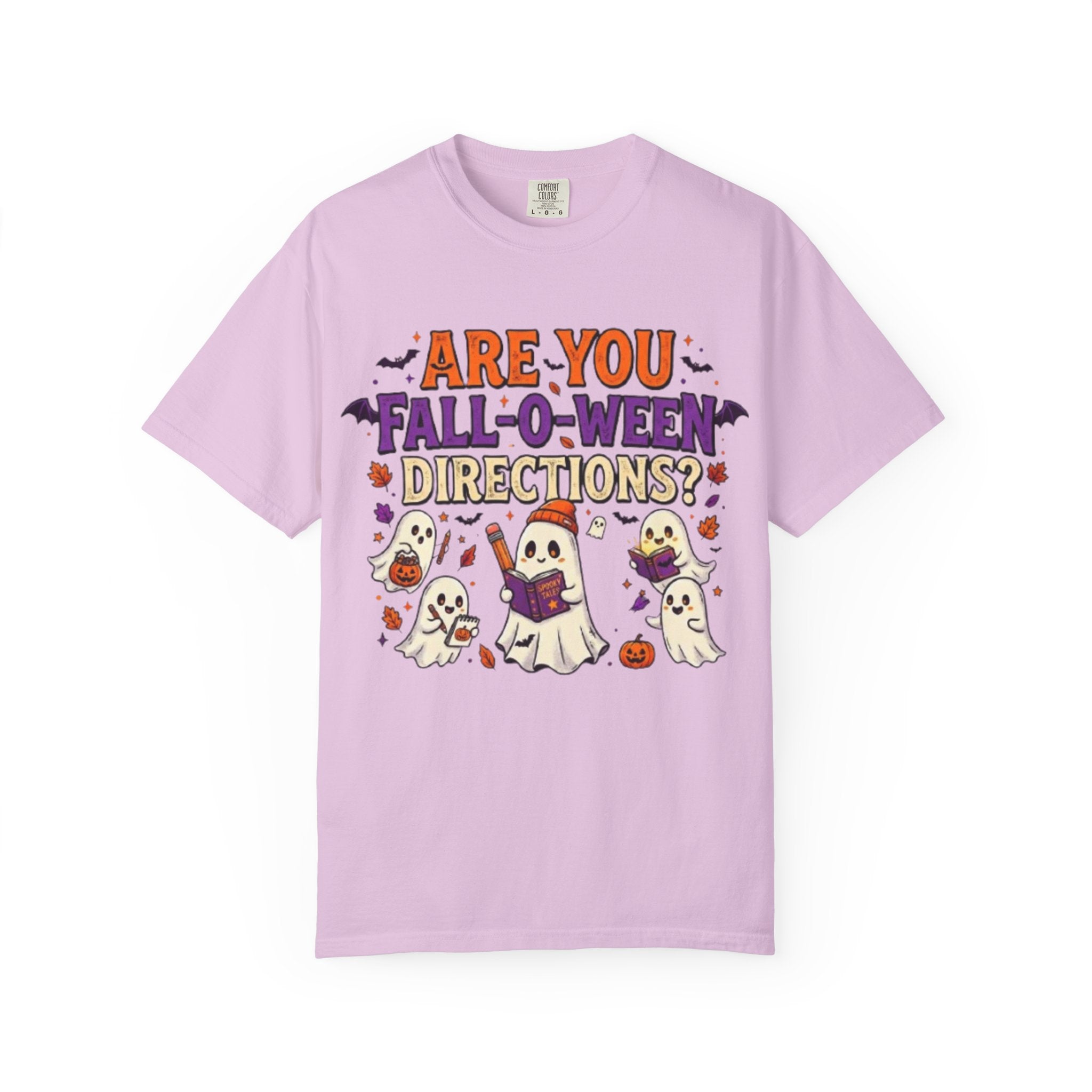 Are You Fall-O-Ween Directions? Halloween Ghosts Graphic T-Shirt