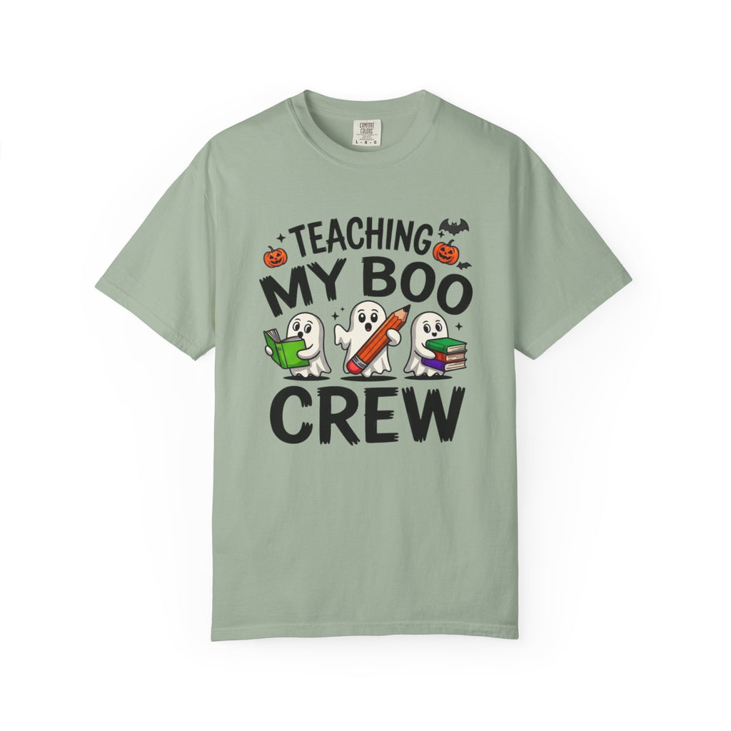 Teaching My Boo Crew T-Shirt Cute Halloween Teacher Tee