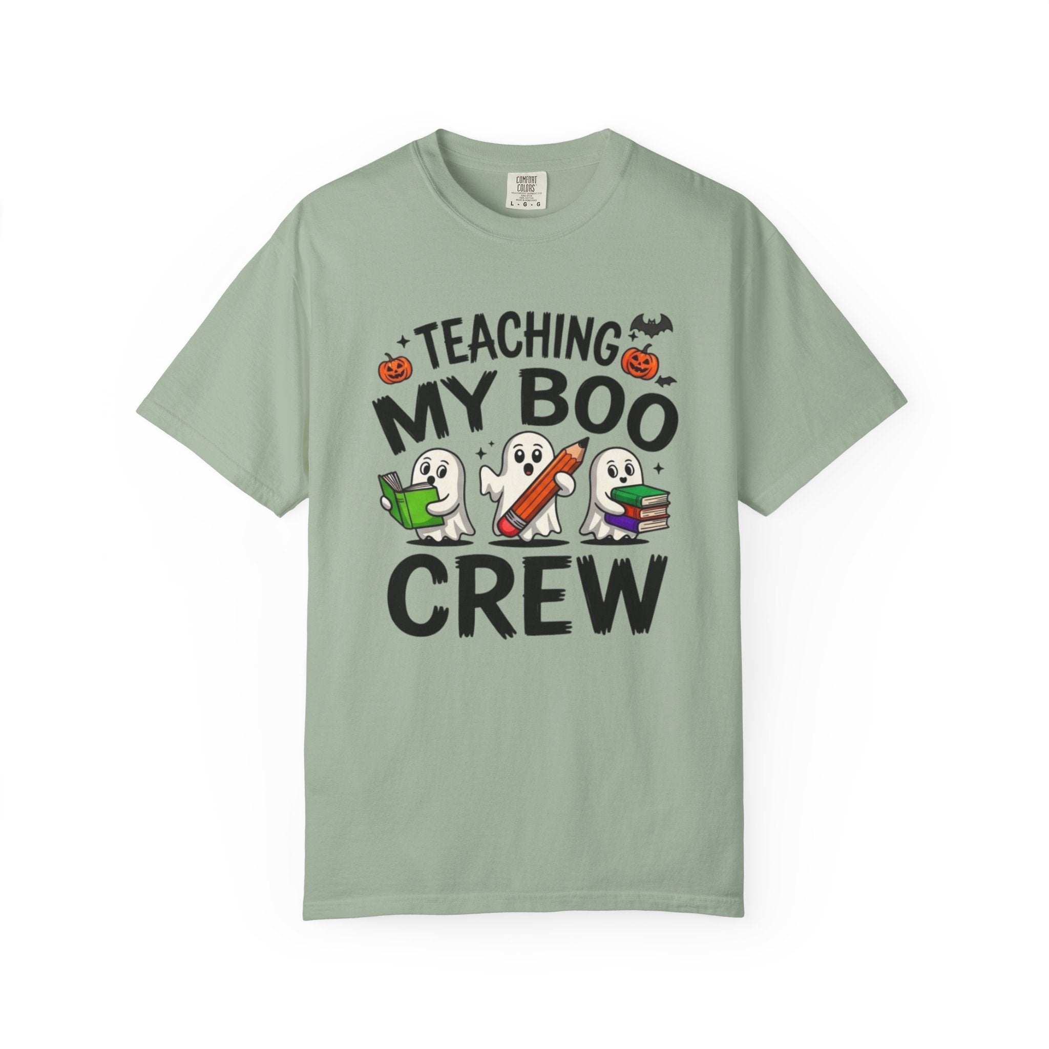 Teaching My Boo Crew T-Shirt Cute Halloween Teacher Tee