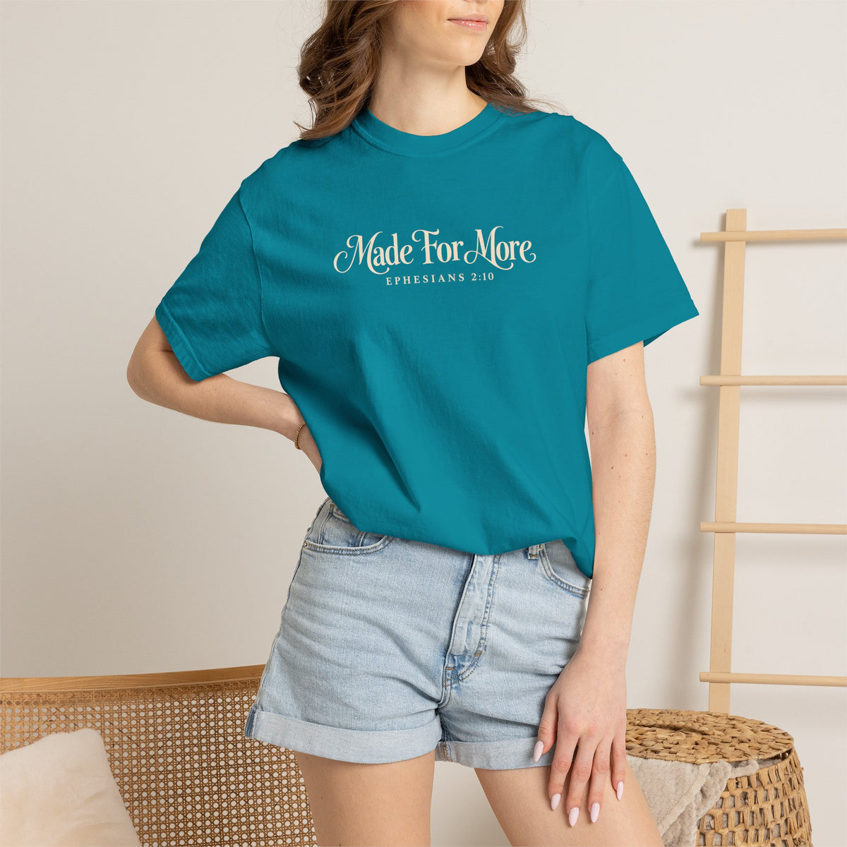 Made For More T Shirt Christian Faith Graphic Tee Ephesians 2:10