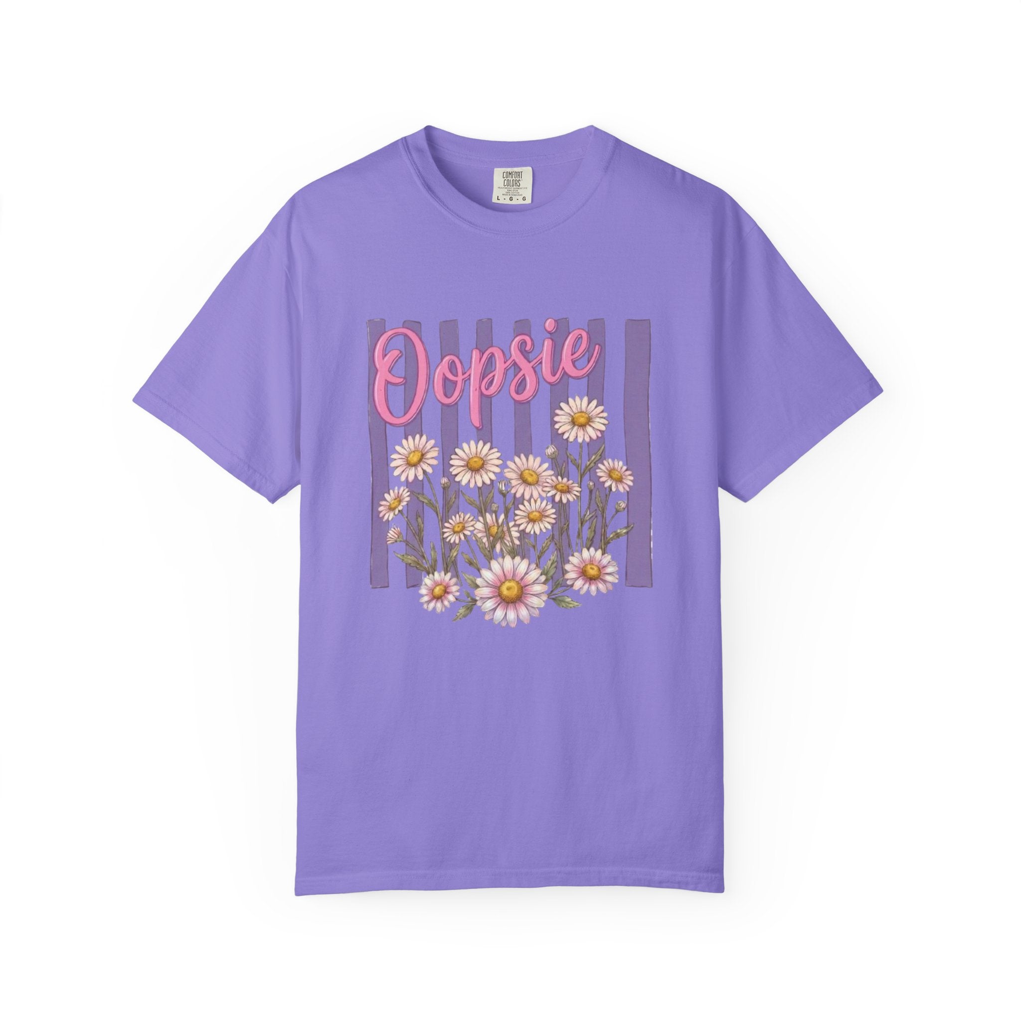 Daisy Striped Oopsie Tee Shirt