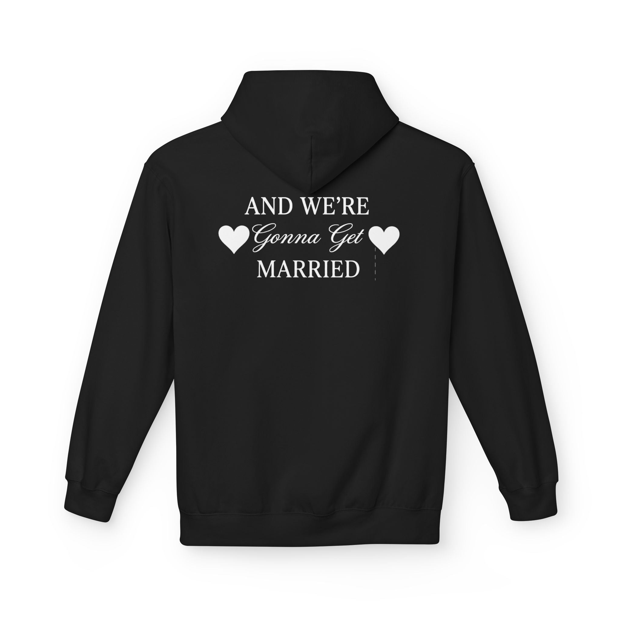 Engaged Couple Hoodie And We're Gonna Get Married Wedding Announcement Pullover