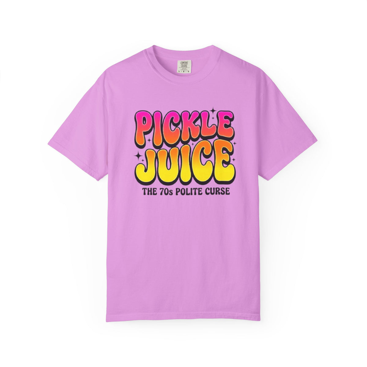 Pickle Juice Retro T-Shirt The 70s Polite Curse Vintage Graphic Tee