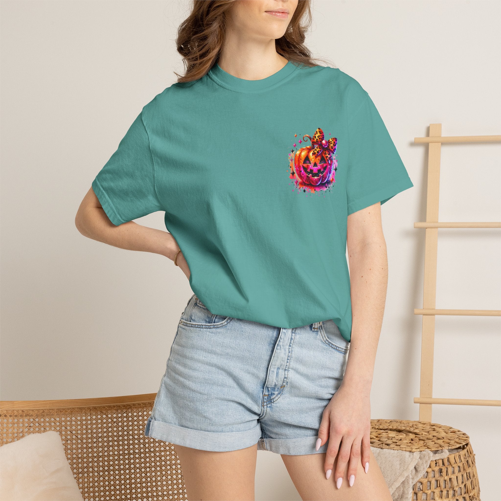 Halloween Pumpkin T Shirt Spooky Season Graphic Tee