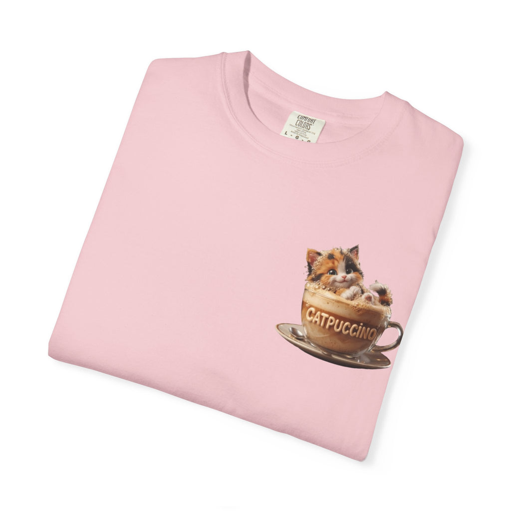 Cat in Cappuccino Cup T Shirt