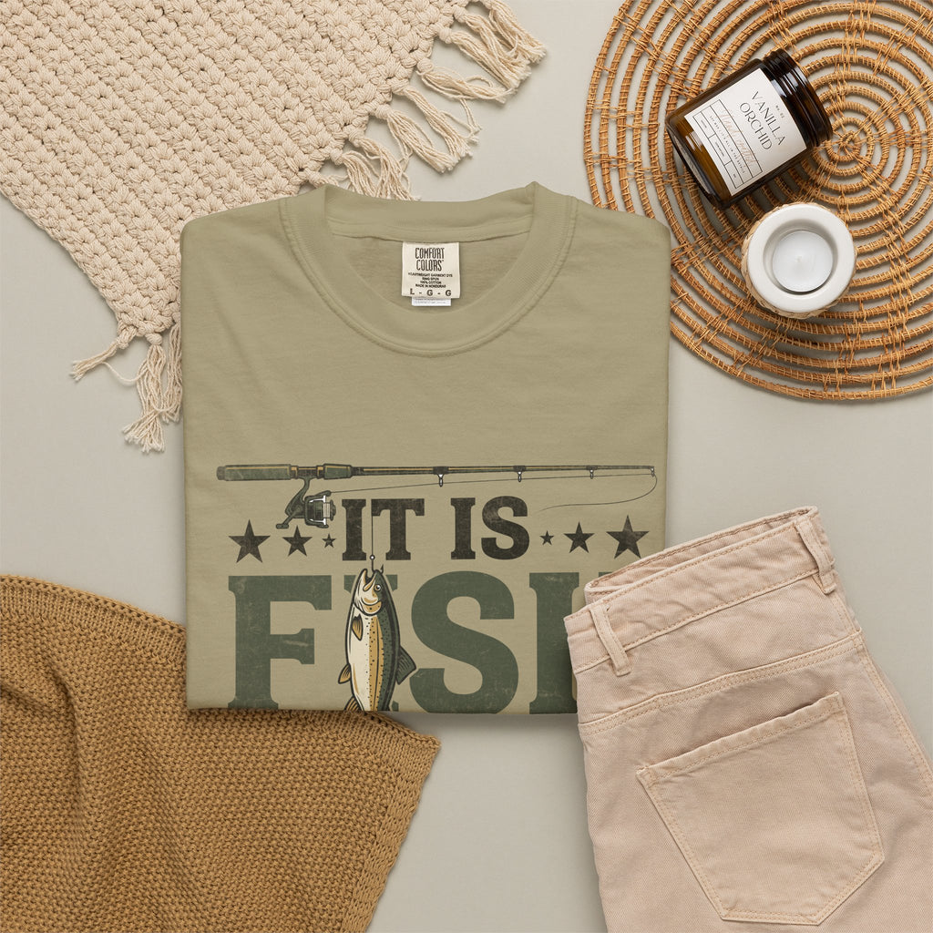 It Is Fish O Clock T Shirt Fishing Graphic Tee