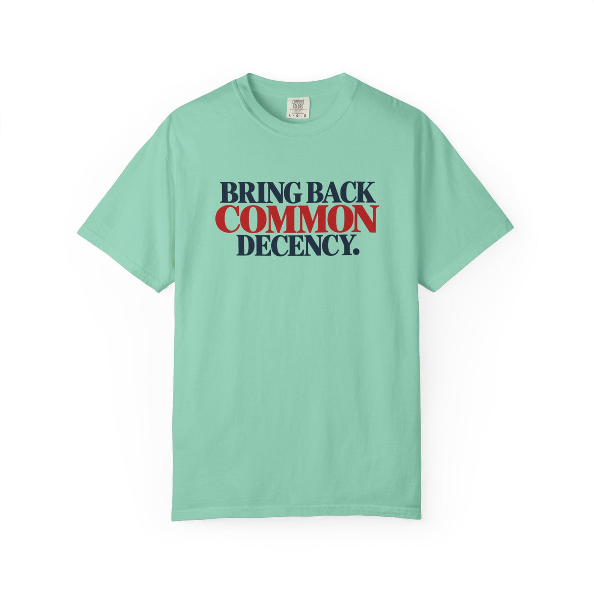 Bring Back Common Decency Shirt, Kindness Matters T-Shirt, Comfort Colors Patriotic Tee, Unity Shirt, Positive Message Graphic Tee