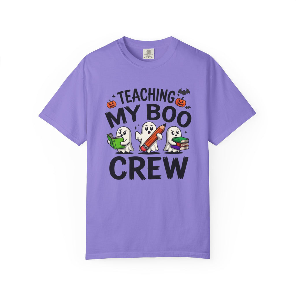 Teaching My Boo Crew T-Shirt Cute Halloween Teacher Tee