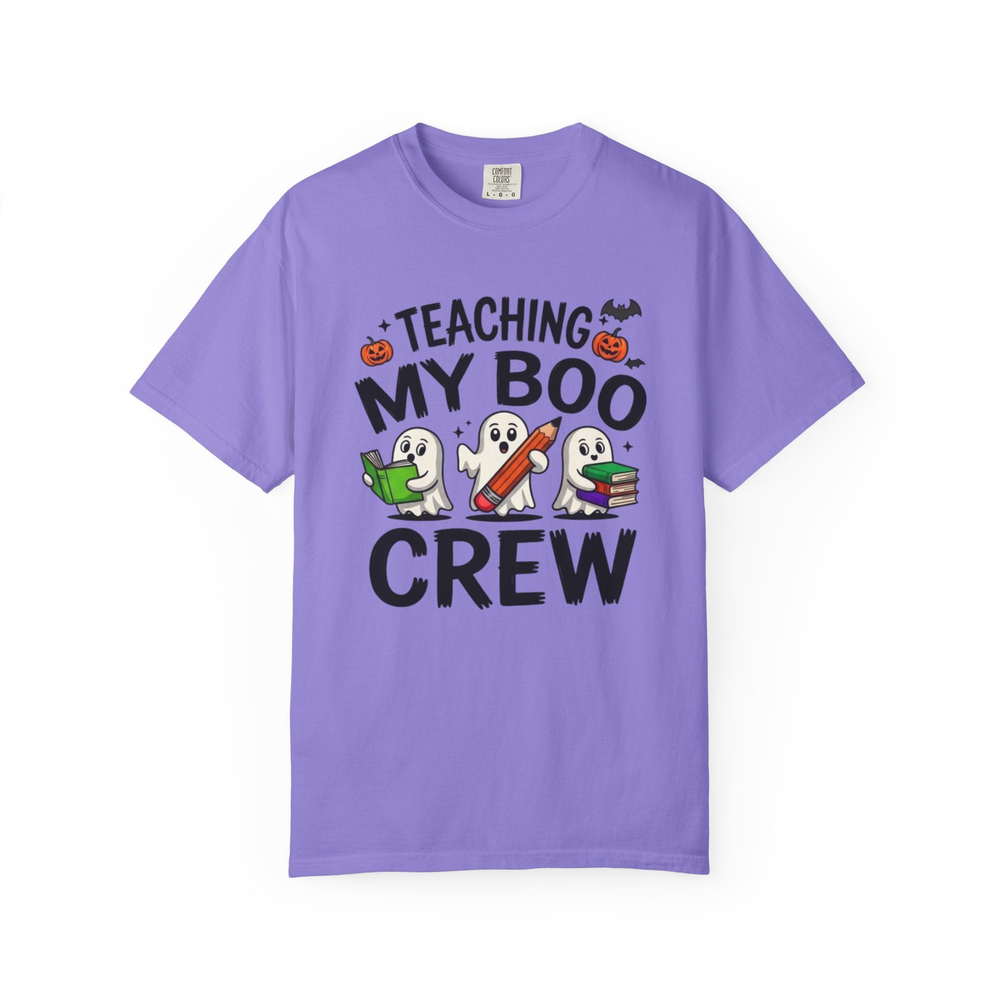 Teaching My Boo Crew T-Shirt Cute Halloween Teacher Tee