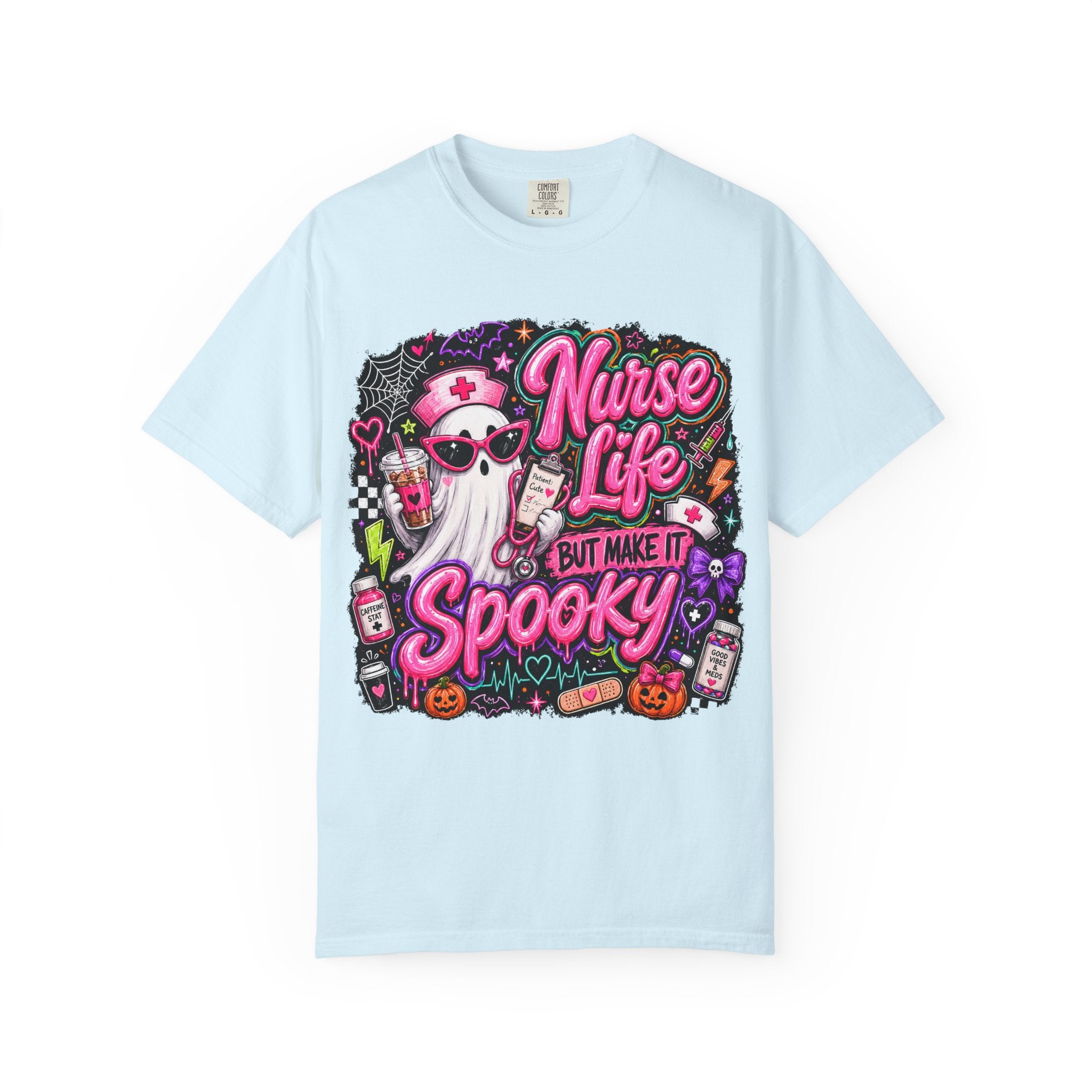 Nurse Life But Make It Spooky Halloween T-Shirt