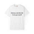 Sobriety Is the Best Gift Tee Inspirational Recovery T Shirt Personalize with how many months or years
