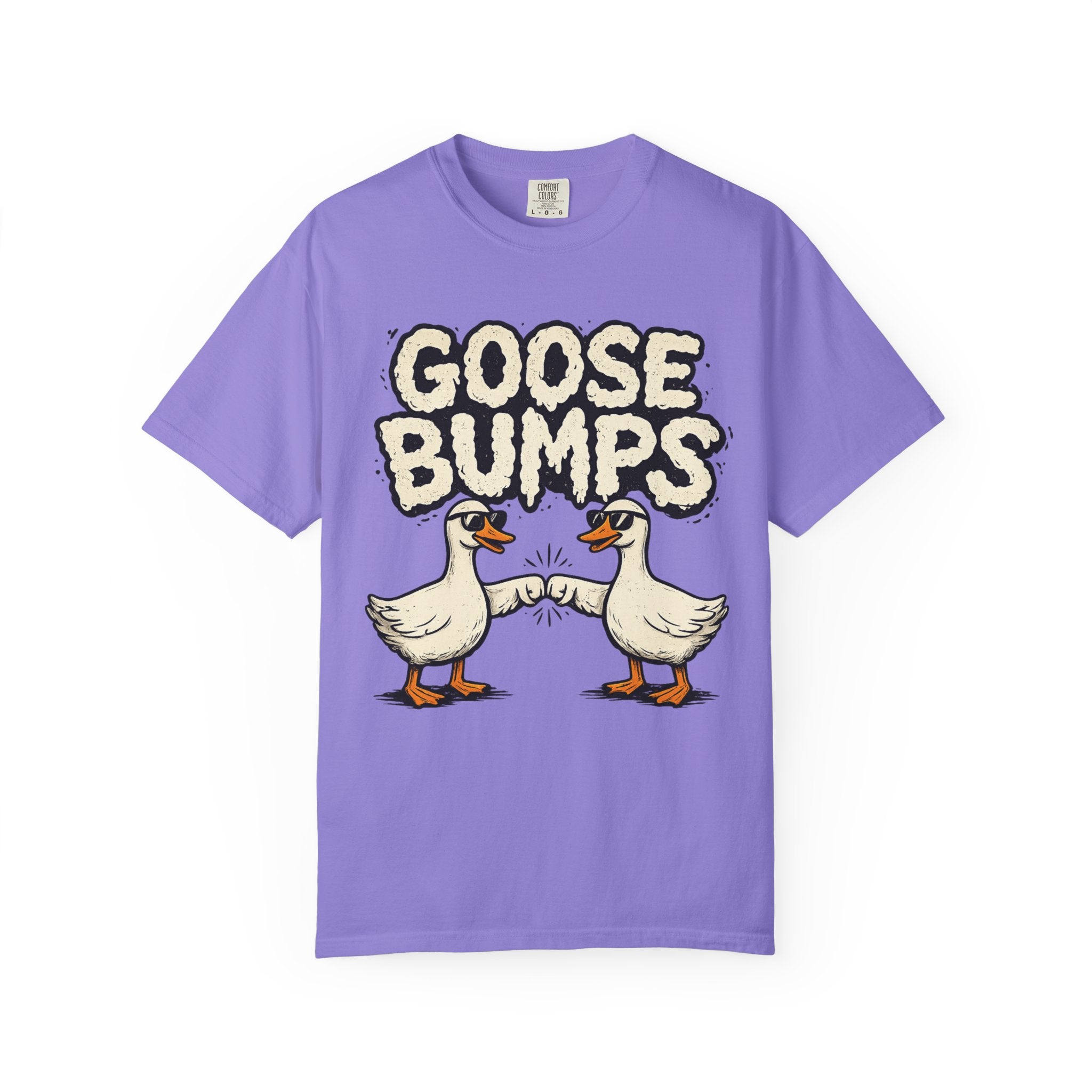 Goose Bumps T Shirt Funny Matching Geese Graphic Tee