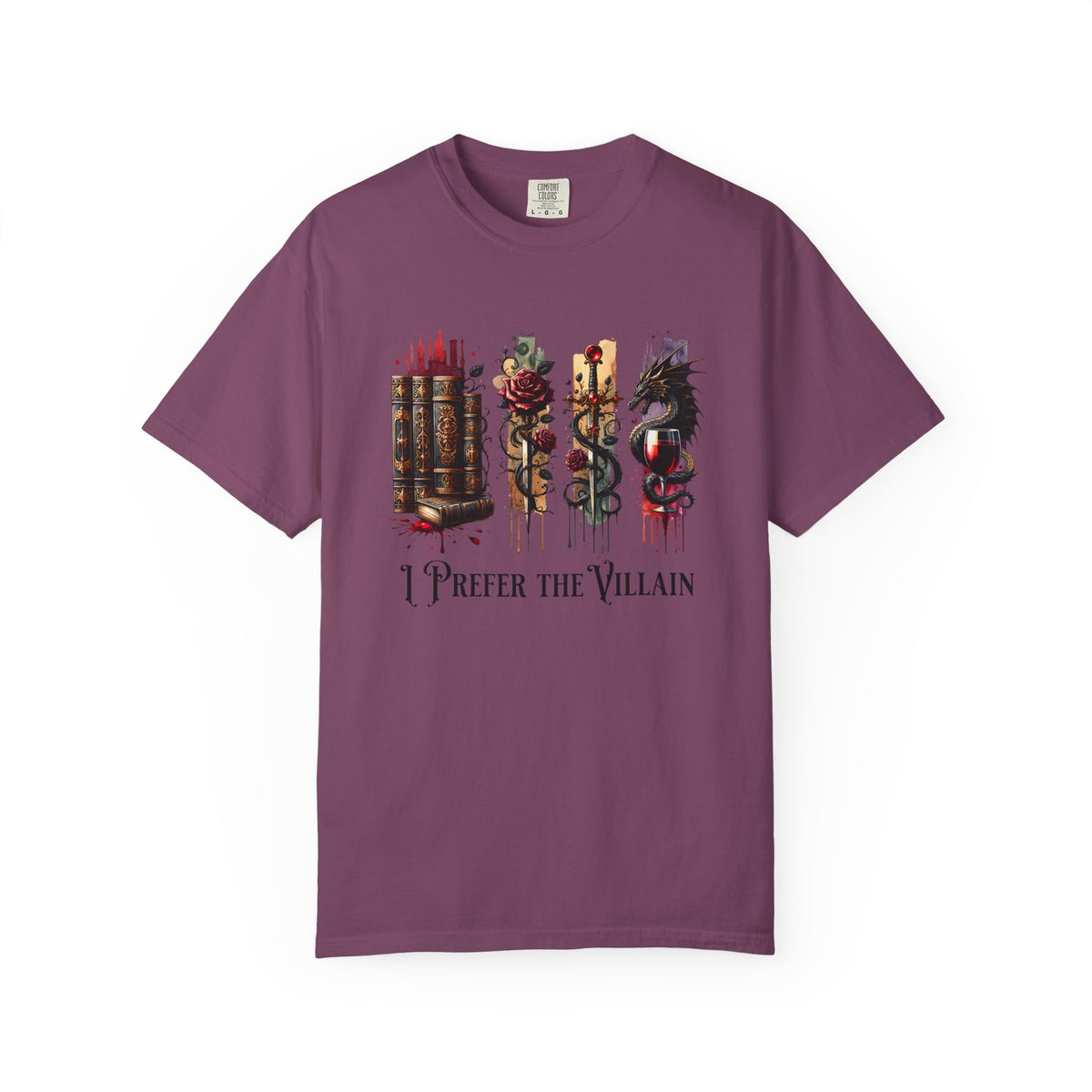 Villainous Icons Graphic T Shirt I Prefer the Villain