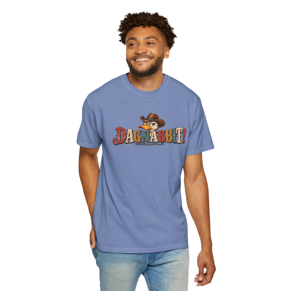 Dagnabbit Cowboy Rabbit T shirt | Western Cartoon Graphic Tee