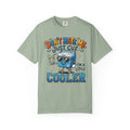 Cooler Cartoon T‑Shirt Don't Hate Me Just Cuz Im a Little Cooler Funny Graphic Tee