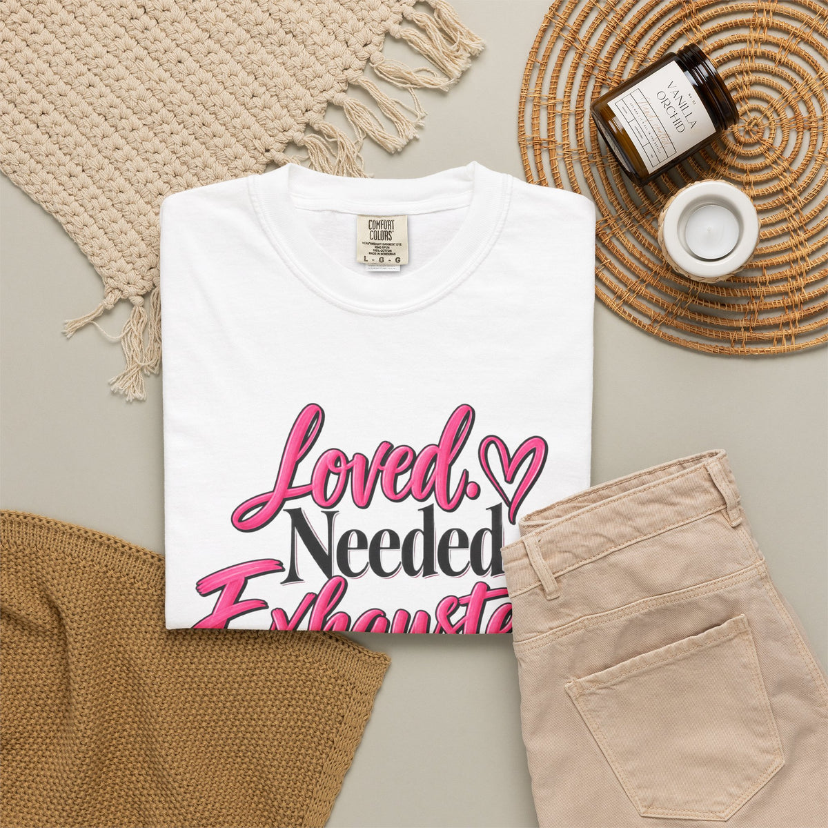 Caregiver Shirt Loved Needed Exhausted Tee Caregiver Life T Shirt Family Caregiver Gift Mom Caregiver Shirt Caregiver Appreciation Tee