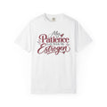 My Patience Left With My Estrogen Shirt, Funny Menopause T-Shirt, Menopause Humor Tee, Perimenopause Gift for Women, Comfort Colors Tee