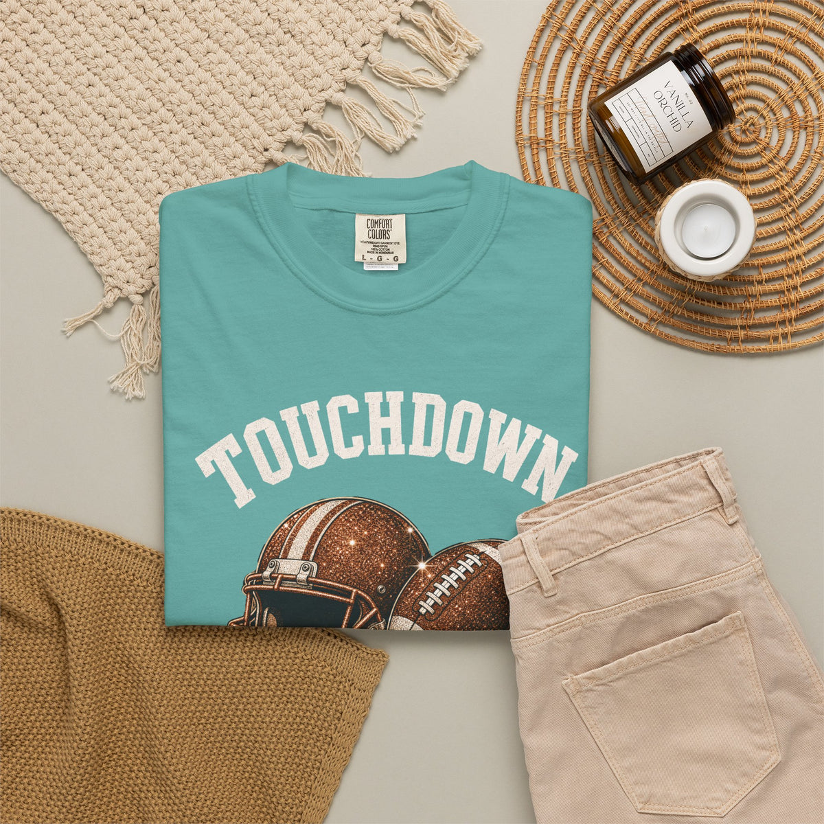 Touchdown Season Football T-Shirt