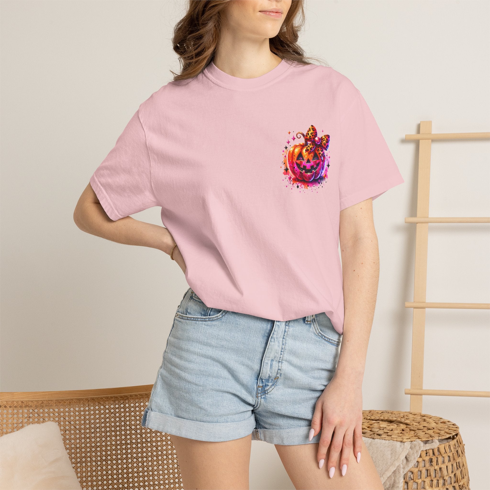 Halloween Pumpkin T Shirt Spooky Season Graphic Tee