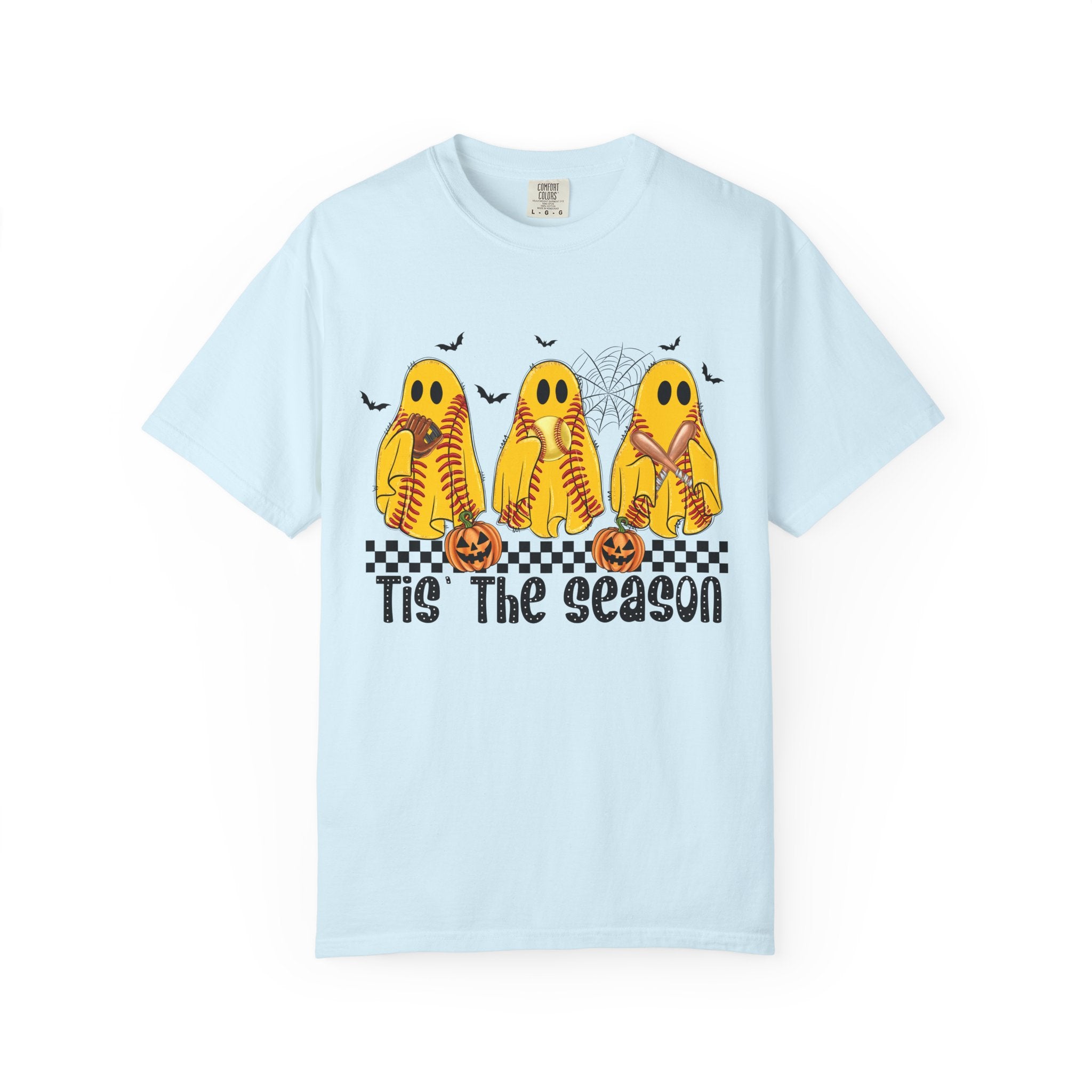 Halloween Ghost Trio T Shirt Tis the Season Cute Spooky Tee