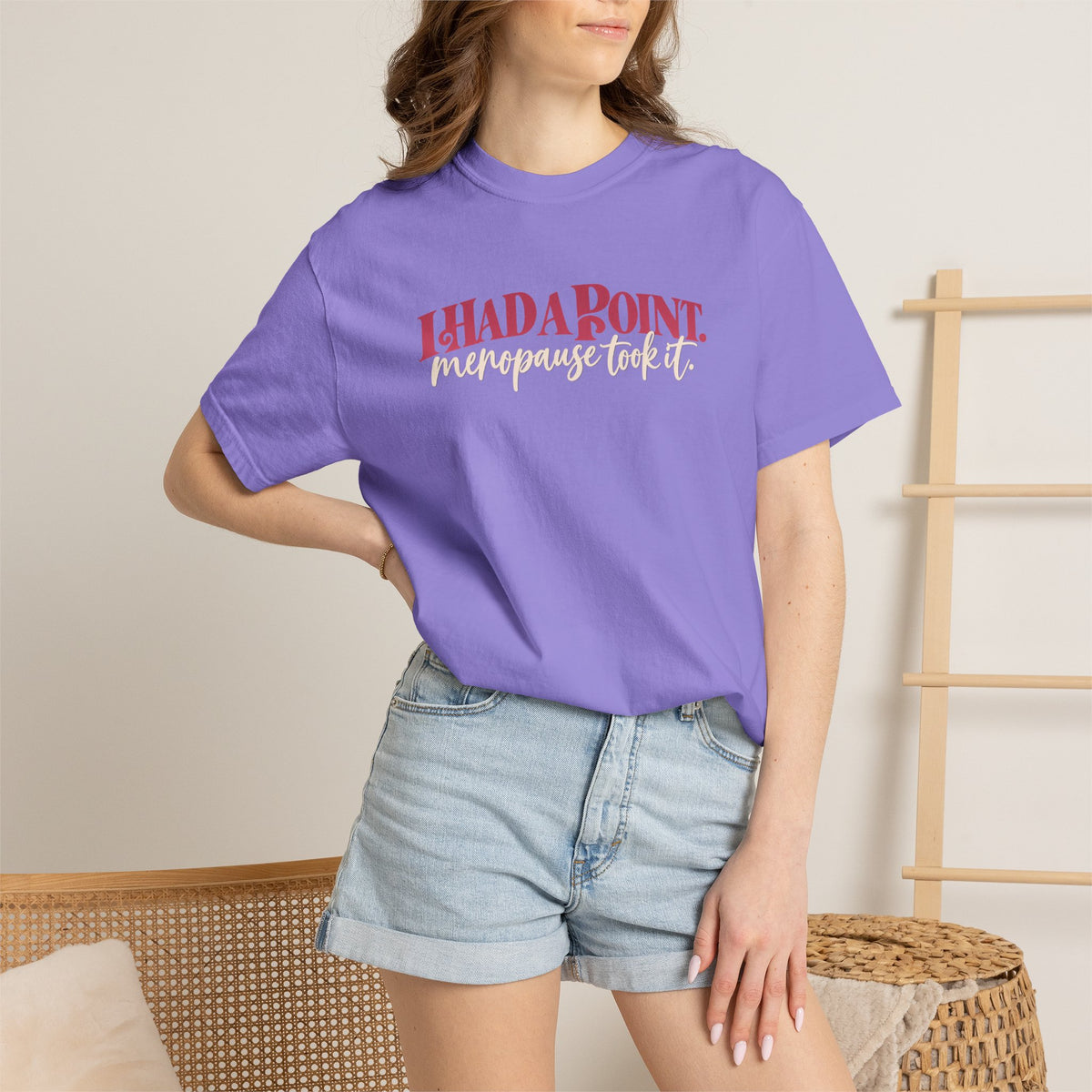 I Had A Point Menopause Took It Tee shirt | Funny Menopause Shirt