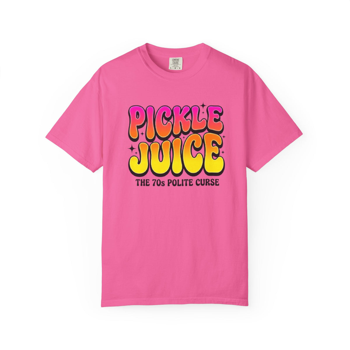 Pickle Juice Retro T-Shirt The 70s Polite Curse Vintage Graphic Tee