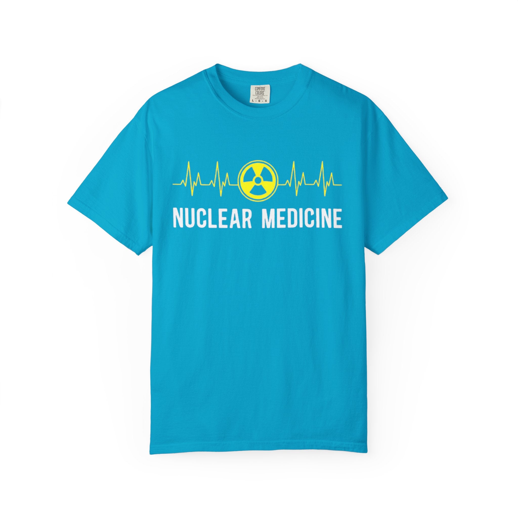 Nuclear Medicine T-Shirt  Radiology Tech ECG Logo Tee