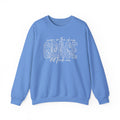 Even in the Chaos Grace Still Finds Me Sweatshirt, Christian Faith Crewneck, Inspirational Floral Grace Sweater, Religious Gift for Women