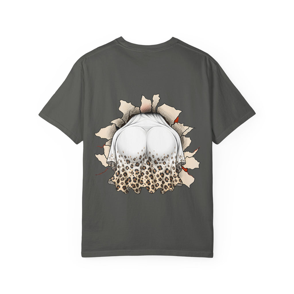 Halloween Gnome T-Shirt Funny Bubblegum Ghost and Leopard Butt Graphic Tee