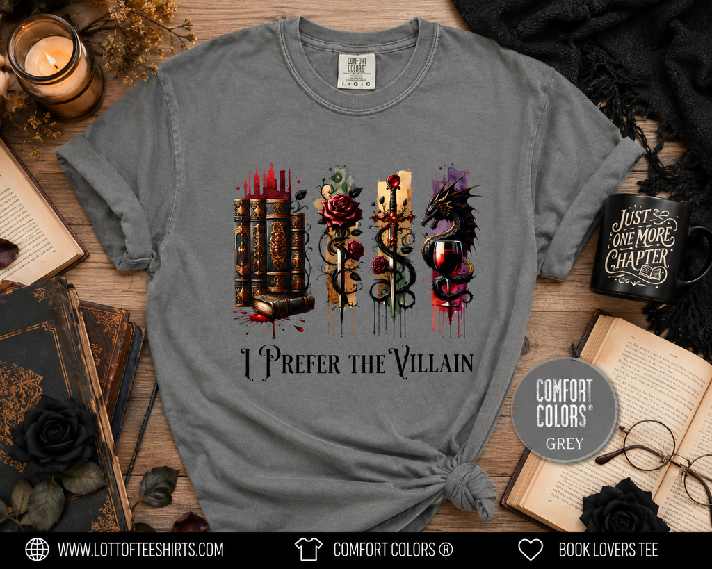 Villainous Icons Graphic T Shirt I Prefer the Villain