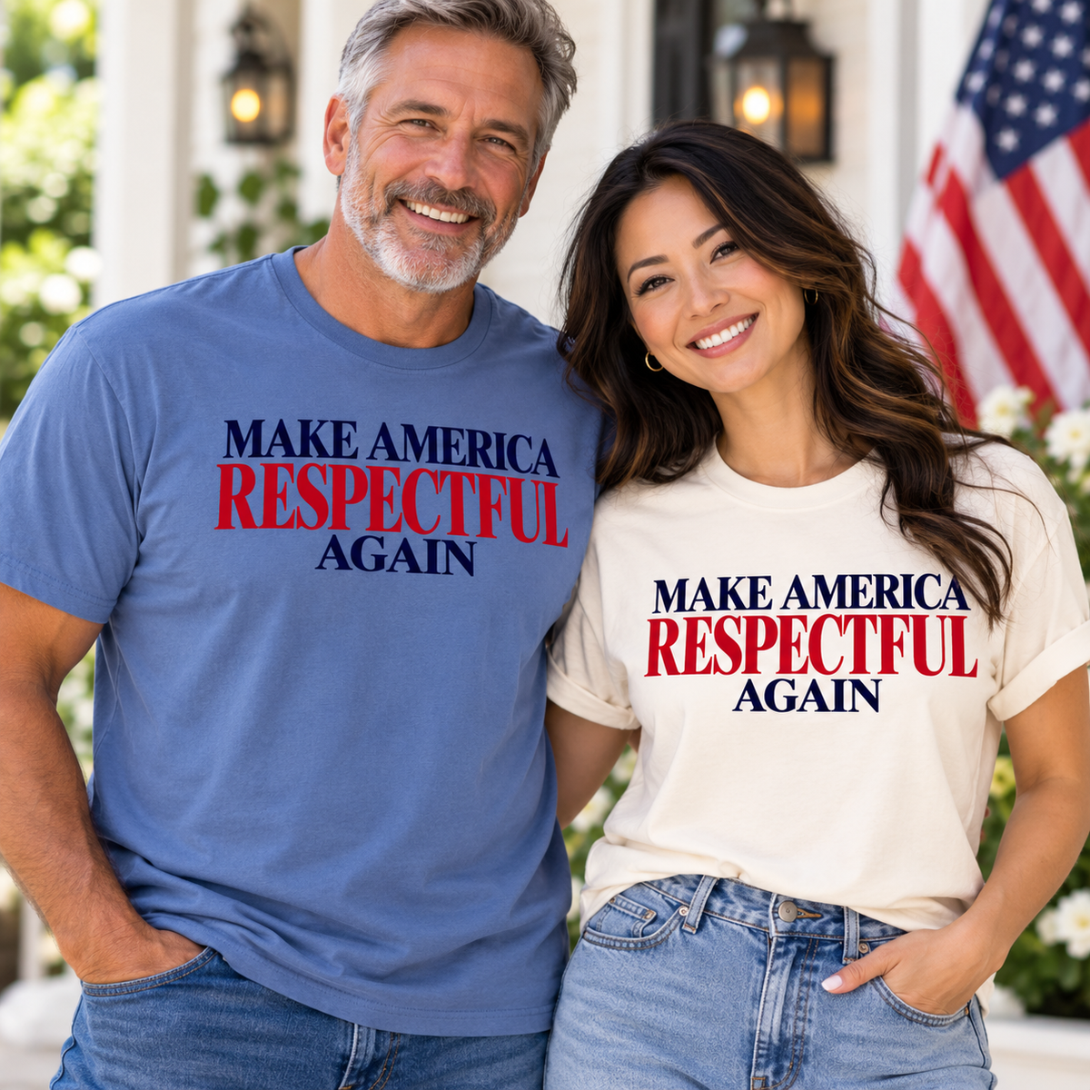 Make America Respectful Again Shirt, Respect Over Hate Tee, Patriotic Unity T-Shirt, Comfort Colors Unisex Kindness Shirt
