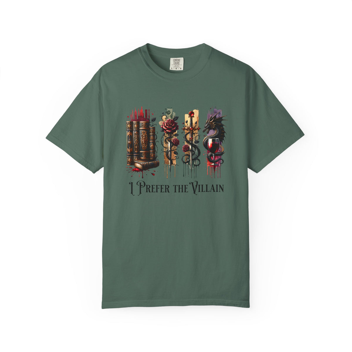 Villainous Icons Graphic T Shirt I Prefer the Villain