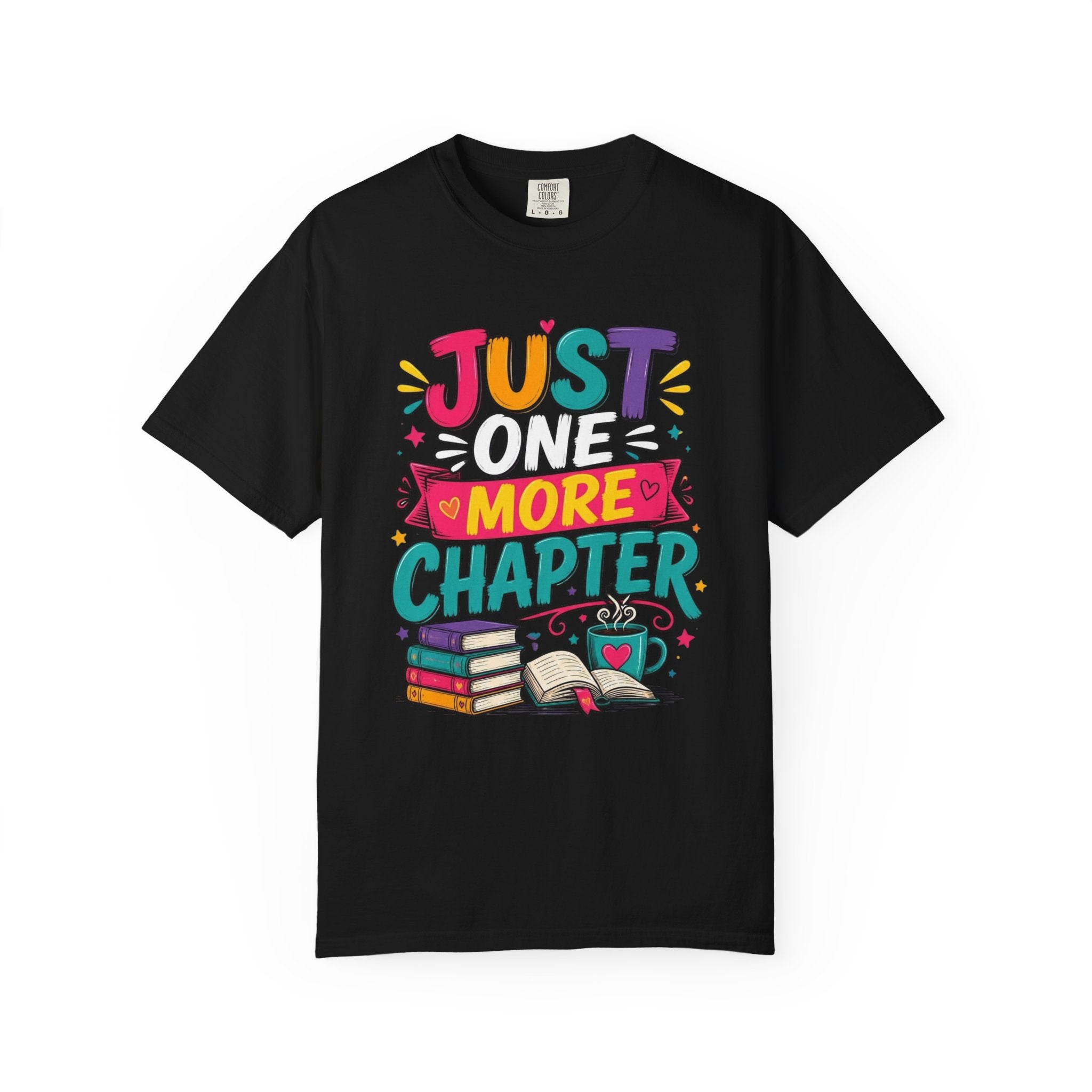 T-Shirt  Just One More Chapter Book Lover Graphic Tee