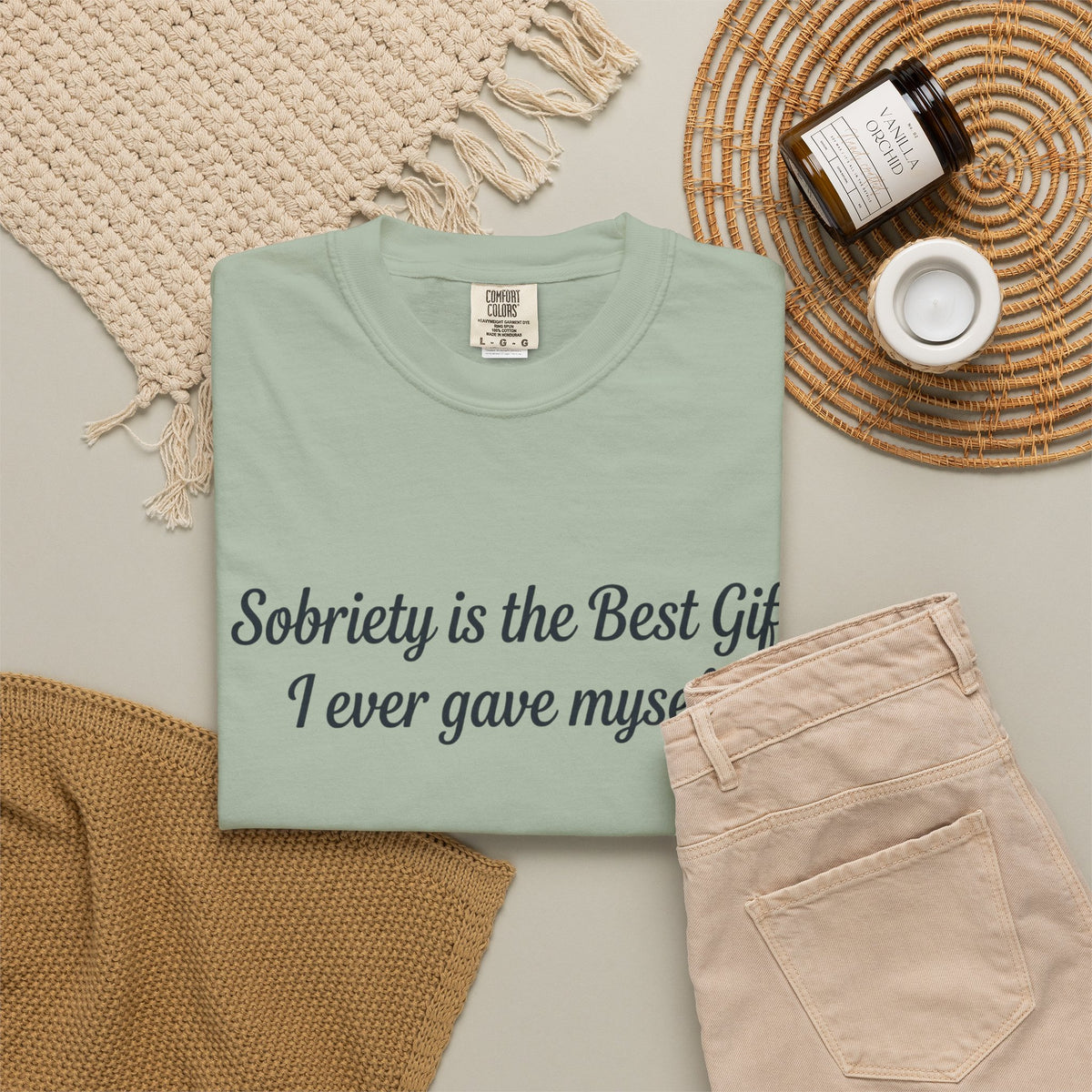 Sobriety Is the Best Gift Tee Inspirational Recovery T Shirt Personalize with how many months or years